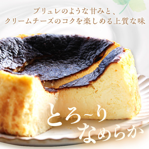 バスクチーズケーキ【A5-479】チーズケーキ とろ〜り スイーツ パーティー 記念日 バースデー 贈り物