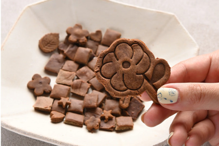 【Tesoro】わんこ用／和牛レバー米粉のクッキーとジャーキー　各2袋セット（お肉屋さんが作る犬ご飯）