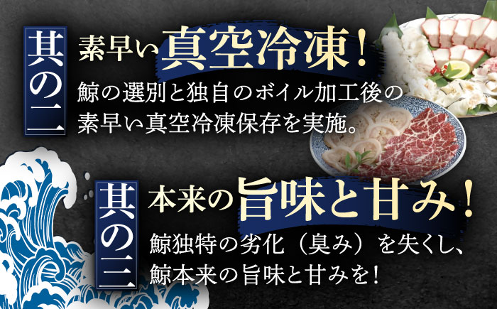 くじらの王道部位 6種セット【中島(鯨)商店】[OBR004] / 鯨 クジラ 鯨肉 贈答用 くじら おつまみくじら 鯨肉 くじらの希少部位 鯨希少部位 くじらおつまみ 鯨食べ比べ くじら食べ比べ 長
