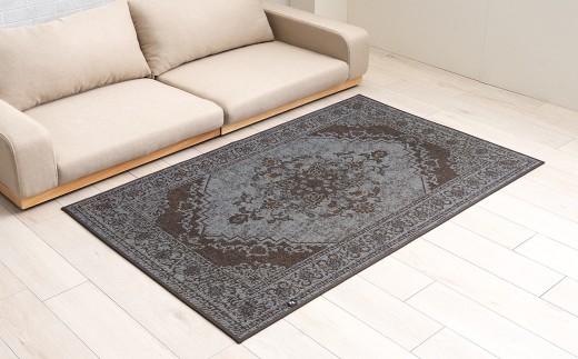 人気の復刻いぐさラグ いぐさラグ DXヒストワール 140cm×200cm GY（グレー） ラグ ラグマット いぐさ い草 イグサ い草ラグ 復刻版 ヴィンテージ ヒストワール 福岡県 柳川市