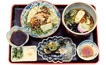 わかめそば 乾麺 2人前×4個 つゆ付き 兵庫県 洲本市 淡路島