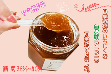 ≪無添加・自家栽培≫ 羽生産 手作り いちじくジャム ５個セット
