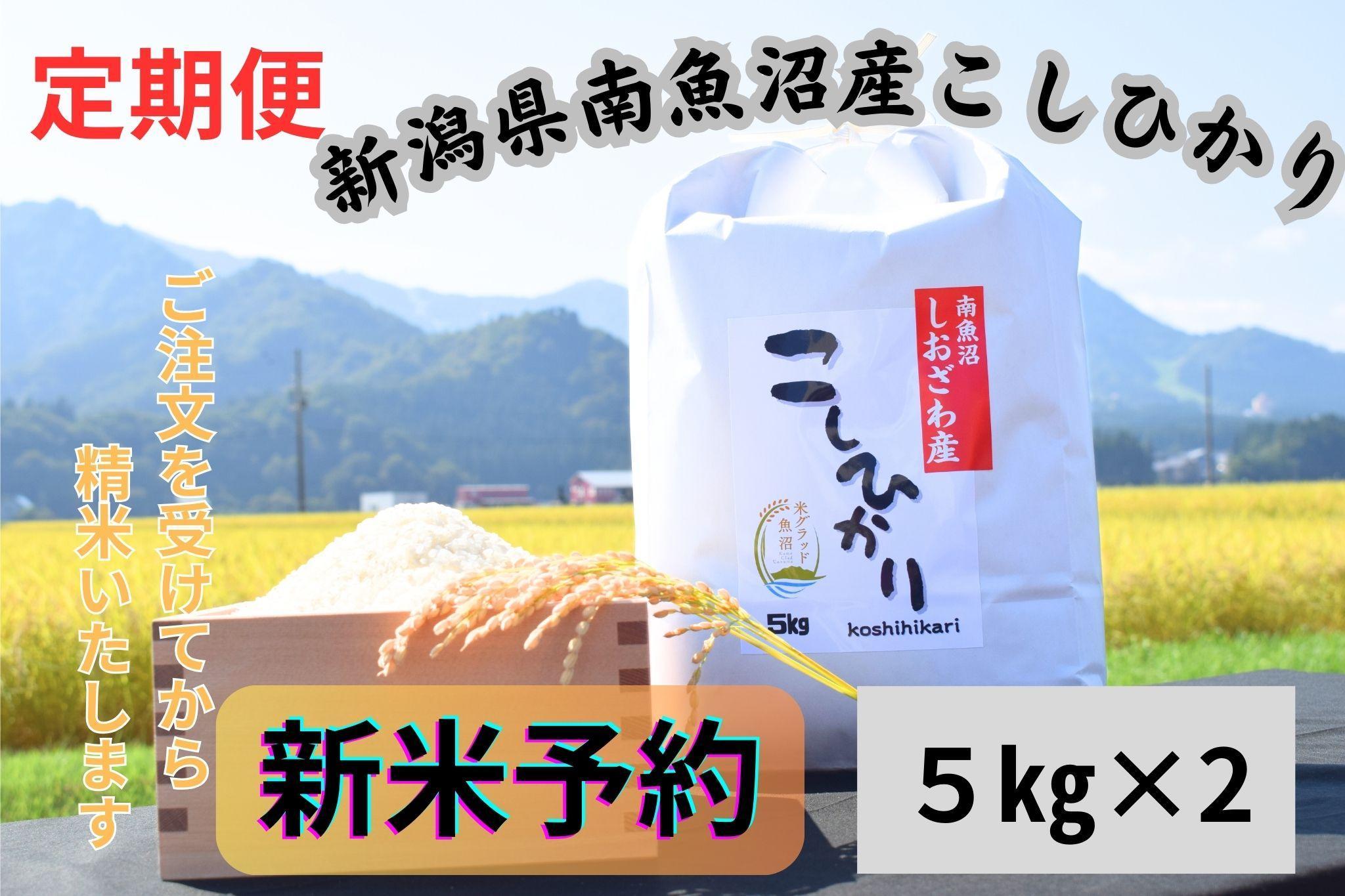 【令和8年産・新米予約・定期便】新潟県南魚沼市の豊かな自然が育んだ、極上のコシヒカリ　10kg×3か月【定期便 銘柄米 ブランド米 精米 こしひかり コシヒカリ 魚沼産】【2026年9月下旬より1ヶ月以内に順次発送予定】