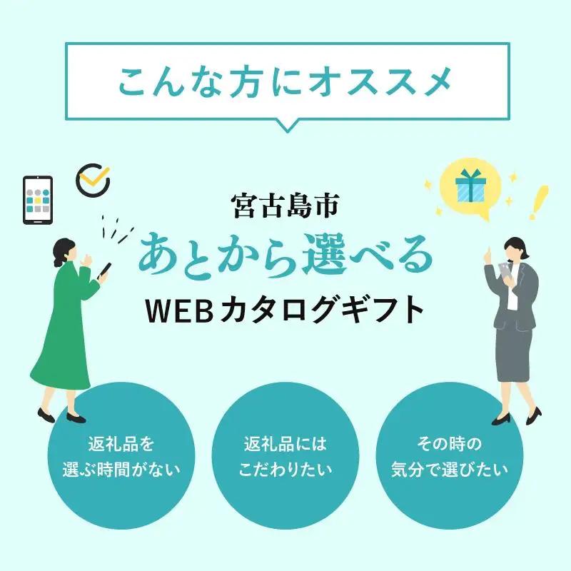あとから選べるWEBカタログギフト（寄附100万円コース）300000ポイント宮古島市（JO005）