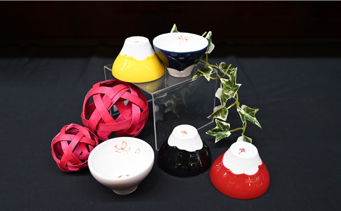 【波佐見焼】富士のぞき ぐい 5点セット【協立陶器】 [TC91]