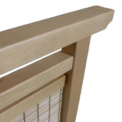 ふるさと納税 富田林市 土肥家具工芸の衝立 木簾88タイプ ナチュラルxナチュラル 天然木無垢材のインテリア家具 |  | 02