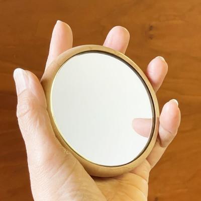 ふるさと納税 大川市 【Face Mirror　メープル材+オーク材】様々な用途で使用できるフェイスミラー |  | 03