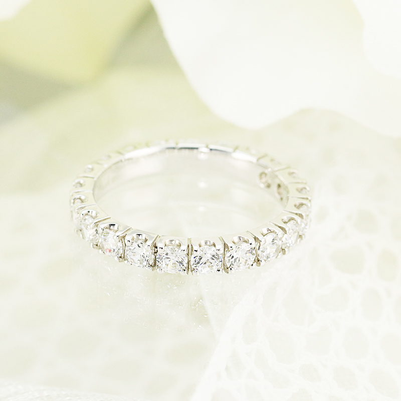 Pt950　1.50ct　エーデル　ダイヤモンド　フルエタニティリング-R0100
