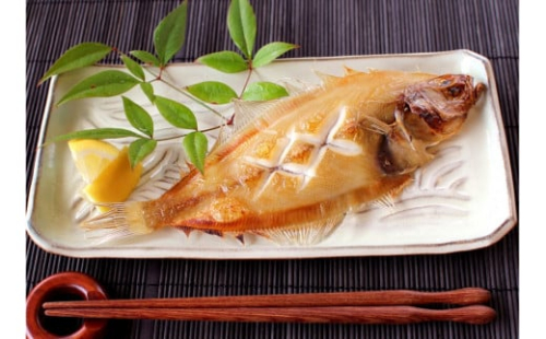 山陰浜田 創業大正10年香住屋のこだわり干物「水かれい一夜干し」魚介類 干物 おつまみ おかず カレイ 水かれい ふるさと納税 一夜干し 【024_1993】