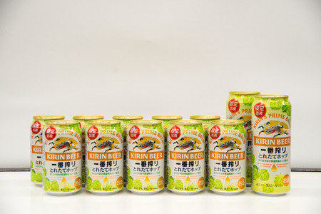 ビール ギフト 12本 ボックス セット キリン 一番搾り とれたてホップ 生ビール 遠野産ホップ 使用 2025 限定 出荷 岩手 東北 ホップ ビール お酒 BBQ 宅飲み 家飲み 晩酌  お歳暮