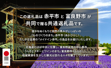【赤平市×富良野市共通返礼品】Brush 北海道カラーパレットハードスーツケース 現地引換券 × 富良野スキー場 シーズン リフト1日券2枚　北海道 赤平市 富良野市 コラボ 共通返礼品