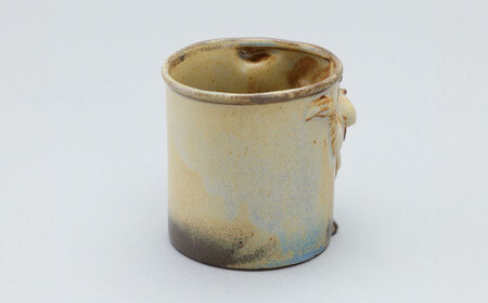 【瀬戸焼】動物マグ　サル（M38）　/　瀬戸焼 ギフト マグ マグカップ コップ カップ[BBAJ020]