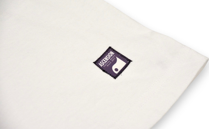 藍染めタイダイTシャツ H ASCENSION  黒部の名水染め　XXL