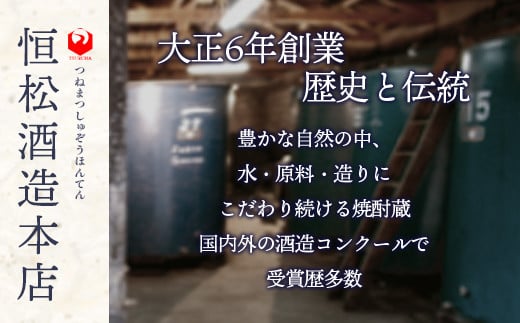 本格 芋焼酎 エクストラ 徹宵 720ml ×1本 恒松酒造 多良木町