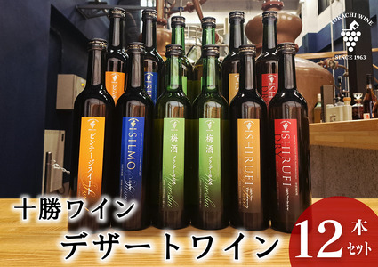 スイーツにおすすめなデザートワイン 500ml×5種12本 デザート ワイン スイーツ 食前酒 食後酒