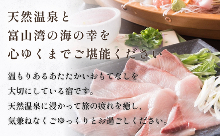 天然温泉浜辺の宿あさひや 宿泊補助券 5000円分 富山県 氷見市 観光 宿泊 旅行