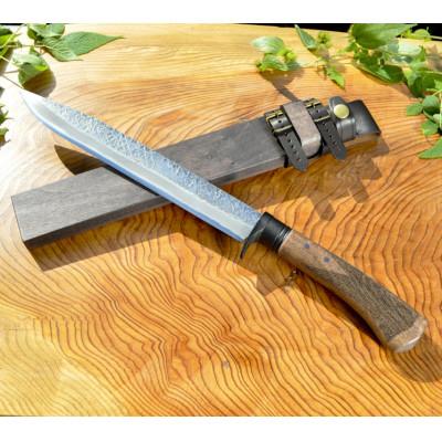 ふるさと納税 南国市 【フロンティア剣鉈 両刃 270】土佐オリジナル白鋼/チェッカー柄 |  | 01