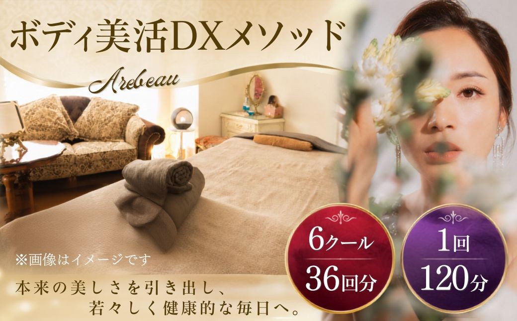 
                  ボディ美活DTXメソッド 6クール 36回分（1回120分） | チケット 伝統医療 慢性疲労 体調改善 オールハンド 肥満予防 痩せ エイジングケア 埼玉県 越谷市
                