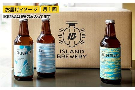 【全12回 定期便 】クラフトビール 地ビール  IPA 6本 【ISLAND BREWERY】 《 壱岐市 》[JED014] 204000 204000円