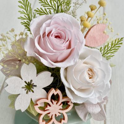 ふるさと納税 春日部市 プリザーブドフラワーアレンジ【舞桜(まお)】 春日部市 シュガーパイン |  | 01