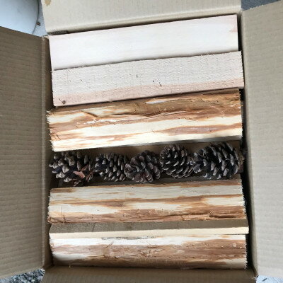 【ふるさと納税】薪(針葉樹・着火剤付) 5kg【配送不可地域：沖縄県】【1355124】