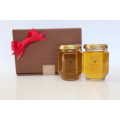 ふるさと納税 宮崎市 2025年産【希少!宮崎産非加熱ハチミツ】2種セット　ブォンミエーレ春のはちみつ160g×2 |  | 01