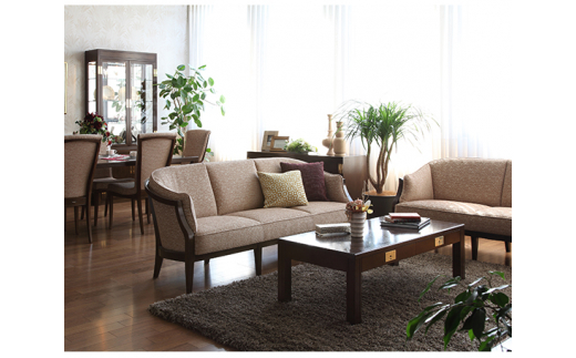 【カリモク家具：ドマーニ】 ソファー3P【WHA613モデル】