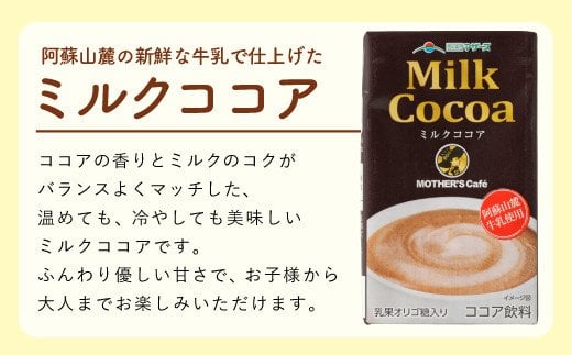 ミルクココア 250ml×24本 1ケース 紙パック 常温保存可能