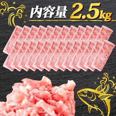ふるさと納税 松山市 【毎月定期便】ネギトロ 月1回 2.5kg (100g×25パック) 小分け全6回 |  | 02