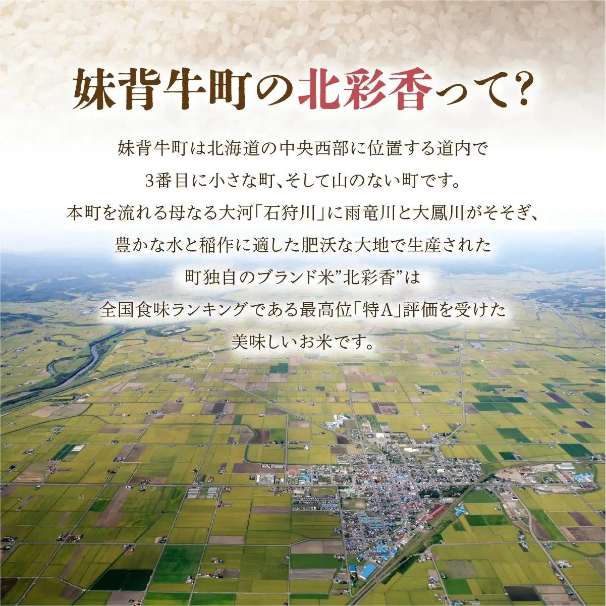 定期便 令和8年産 妹背牛産【北彩香（ゆめぴりか）】玄米10kg×全3回 2027年4月発送