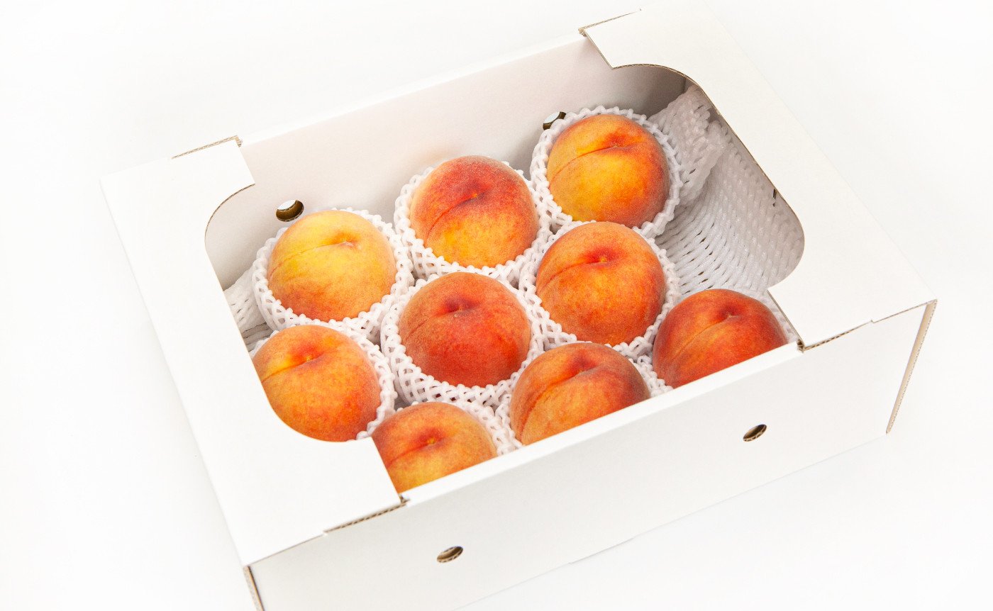 
            08-06-014　もも(大玉黄桃・無袋)約3kg
          