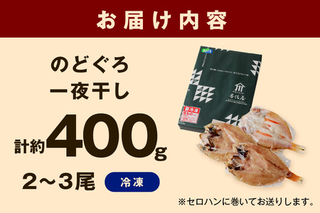 山陰浜田 香住屋のこだわり干物 「のどぐろ一夜干し」（2～3尾） 魚介類 魚 のどぐろ 一夜干し 干物 専門店 クール冷凍便 冷凍 ふるさと納税 のどくろ【947】