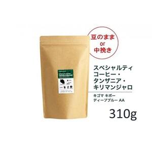 【豆】#902 タンザニア・キリマンジャロ キゴマ キボー ディープブルー AA コーヒー豆 310g 当日焙煎 大山珈琲