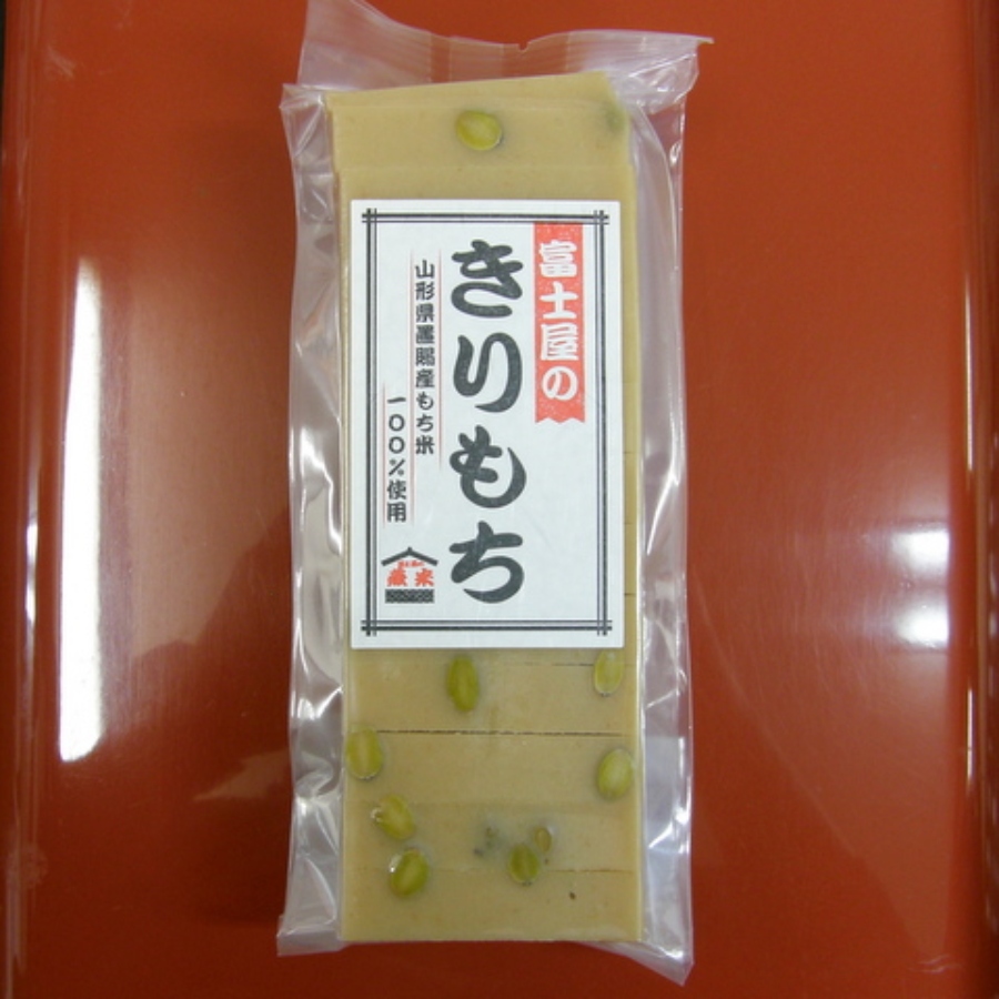 ＜富士屋商店＞米澤みそ豆もち500g(10～12枚)×2袋