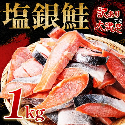 【ふるさと納税】【訳あり】塩銀鮭　切身　トロカマ入　詰め合せセット(約1kg/約2kg)【配送不可地域：離島】【G1487430】