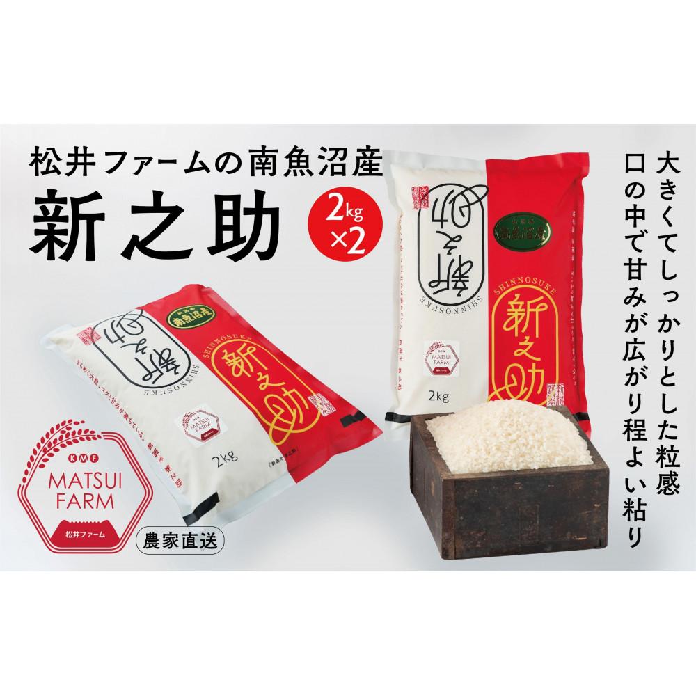 【ふるさと納税】【令和8年産新米予約】　南魚沼産~新之助~（4kg)【2026年10月中旬より1ヶ月以内に順次発送予定】