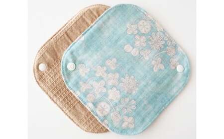 あたため布Mサイズ[色柄おまかせ] オーガニックコットン おりものライナー 布ナプキン 手作り 愛媛県 （1006）