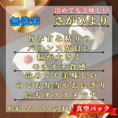 ふるさと納税 鳥栖市 【無洗米】さがびより2kg×2袋・夢しずく2kg×2袋(真空パック)(鳥栖市) |  | 01