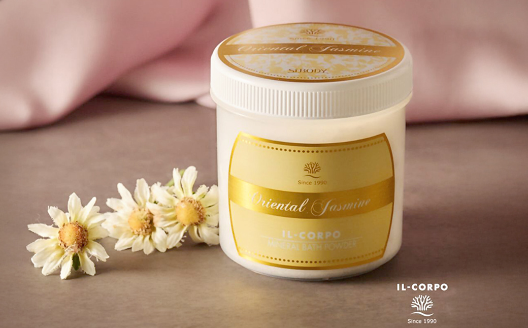 イルコルポ ミネラルバスパウダーオリエンタルジャスミン 600g 30回分 KDD002