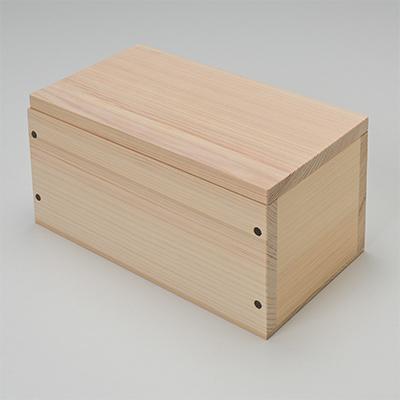 ふるさと納税 富田林市 木工品　桧マスクケース |  | 01