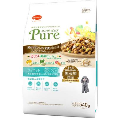 ふるさと納税 袋井市 コンボ ピュア ドッグ ダイエット 540g×12袋