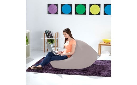 Yogibo Mini Premium（ヨギボー ミニ プレミアム）ライトグレー