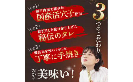 【訳あり】穴子 国産 焼穴子 炭火焼 7～16本入（500g前後） タレ付き【 穴子 炭火焼 香ばしい食感 訳あり ふっくらとジューシー 】