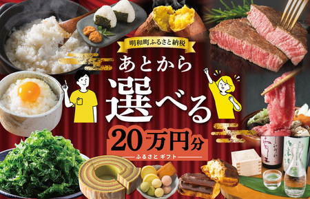 あとからセレクト　20万円　M1881