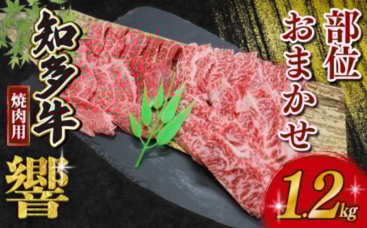 訳あり 知多牛 焼肉セット 1.2kg (600g×2) 冷凍 部位おまかせ 知多牛響 有限会社寿屋精肉店