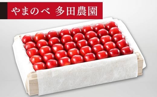 
【特選紅秀峰】桐箱詰 約700g【やまのべ多田耕太郎のさくらんぼ 多田農園】
