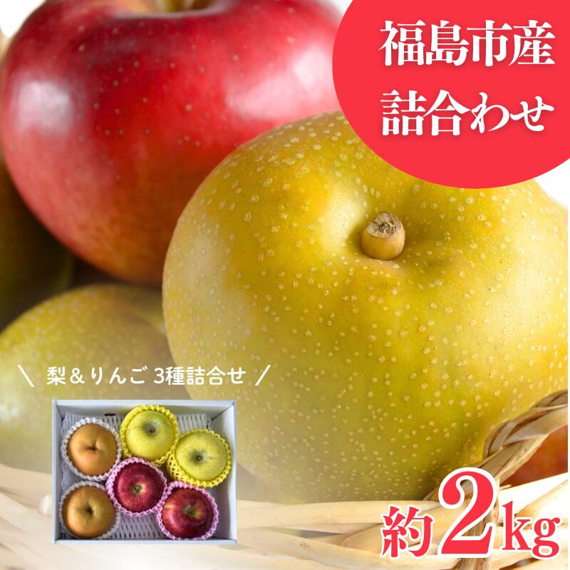 【ふるさと納税】No.3020 なし＆りんご詰合せ 3種 約2kg