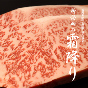 サーロイン ステーキ 牛肉 1.6kg にいがた和牛 和牛 新発田牛 赤身 焼肉 ふるさと納税 和牛 BBQ キャンプ 特選 贅沢 厳選和牛 ブランド牛 ギフト 贈答 お歳暮  新潟 新潟県 新潟産 