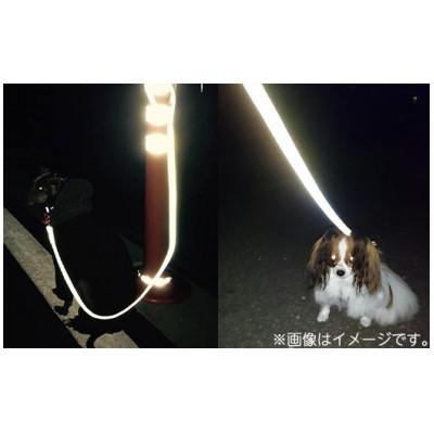 ふるさと納税 阿見町 オリジナル反射材の犬用リード(オレンジレッド)【5kg用】(40-06) |  | 01