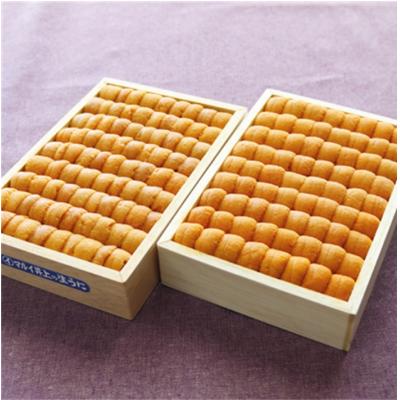 ふるさと納税 根室市 エゾバフンウニ並べ詰め150g×2折[2026年3月上旬以降発送] E-40028